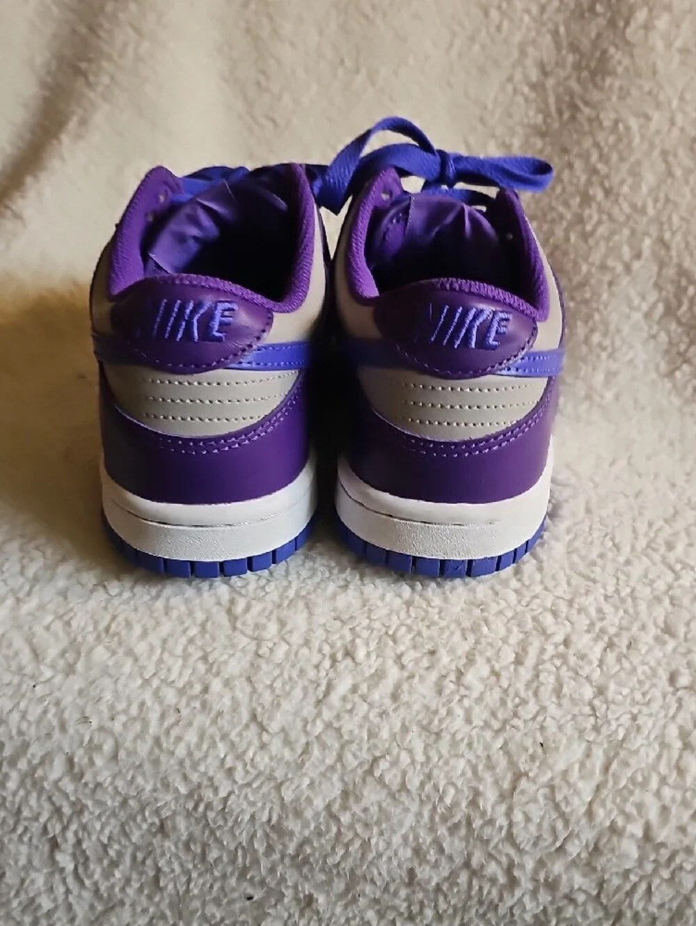 Nike Kids Sneakers Purple and White